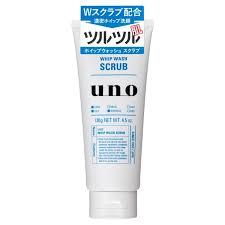 시세이도 UNO 우노 워시 스크럽 130g